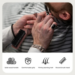 Barber Brush - Retro Barber hair/neck brush