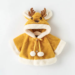 Cute Christmas Elk Baby Jacket