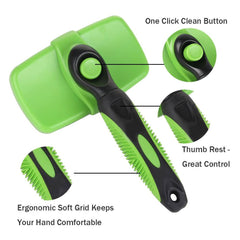 Self Cleaning Dog Hair Remover Brush