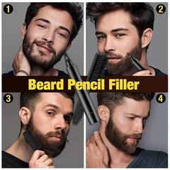 Beard Filler Pencil & Brush – Waterproof Beard Enhancer