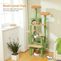 Multi-Level Luxury Cat Tower