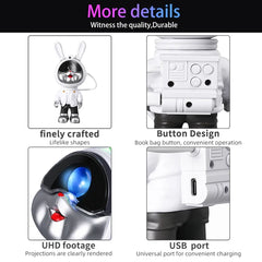 LED Astronaut Projection Lights Starry Sky Atmosphere Lantern Galaxy Projector Night Light Desktop Decoration Lamp Bedroom Home