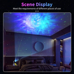 LED Astronaut Projection Lights Starry Sky Atmosphere Lantern Galaxy Projector Night Light Desktop Decoration Lamp Bedroom Home