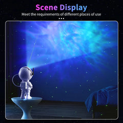 LED Astronaut Projection Lights Starry Sky Atmosphere Lantern Galaxy Projector Night Light Desktop Decoration Lamp Bedroom Home