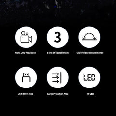 LED Astronaut Projection Lights Starry Sky Atmosphere Lantern Galaxy Projector Night Light Desktop Decoration Lamp Bedroom Home