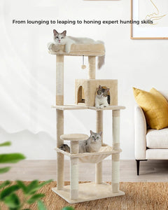 5-Level Cozy Condo Cat Tower