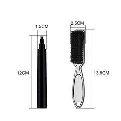 Beard Filler Pencil & Brush – Waterproof Beard Enhancer