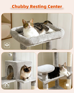 5-Level Cozy Condo Cat Tower