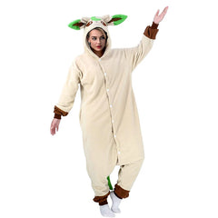 Leafeon Onesie Kigurumi for Women Pajamas Sleepwear One-piece Pijama Adult Halloween Full Body Clothes Christmas Cosplay Costume