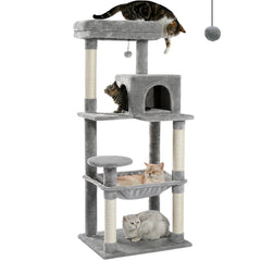 5-Level Cozy Condo Cat Tower