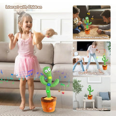 Talking Cactus Toy, Dancing Cactus Toy - Multi-Language Singing Fun!