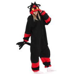 TAKARA TOMY Pajamas Pokemon Onesie Litten Kigurumi Cat Anime Pijama Jumpsuit Halloween Christmas Cosplay Costume Party Outfit