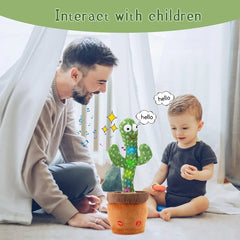 Talking Cactus Toy, Dancing Cactus Toy - Multi-Language Singing Fun!