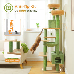 Multi-Level Luxury Cat Tower