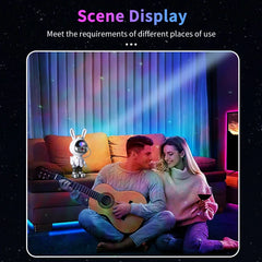 LED Astronaut Projection Lights Starry Sky Atmosphere Lantern Galaxy Projector Night Light Desktop Decoration Lamp Bedroom Home