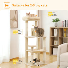 Multi-Level Cat Tree Tower