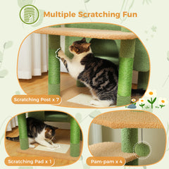 Multi-Level Luxury Cat Tower