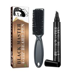 Beard Filler Pencil & Brush – Waterproof Beard Enhancer