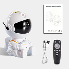 New Star Astronaut Projector LED Night Light Starry Sky Porjectors Lamp Decoration Bedroom Room Decorative  Children Gifts