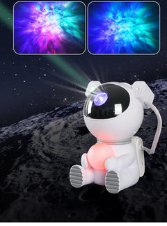 LED Astronaut Projection Lights Starry Sky Atmosphere Lantern Galaxy Projector Night Light Desktop Decoration Lamp Bedroom Home