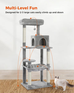 5-Level Cozy Condo Cat Tower