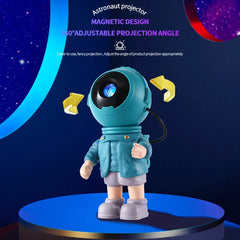 LED Astronaut Projection Lights Starry Sky Atmosphere Lantern Galaxy Projector Night Light Desktop Decoration Lamp Bedroom Home