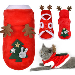 Christmas Pet Santa Costume