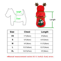 Christmas Pet Santa Costume