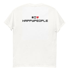 I Love Happy People - Unisex Classic Tee Back